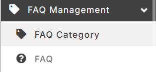 FAQ Management