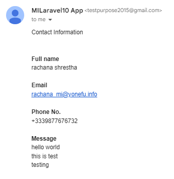 Admin Mail