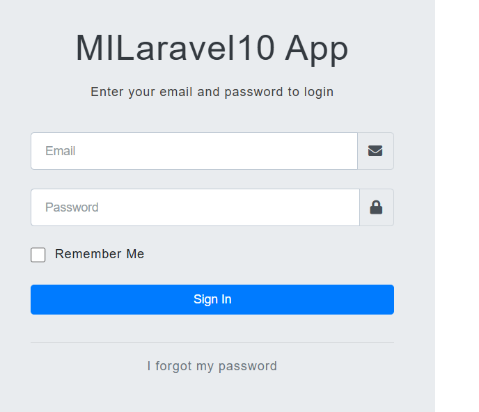 Login