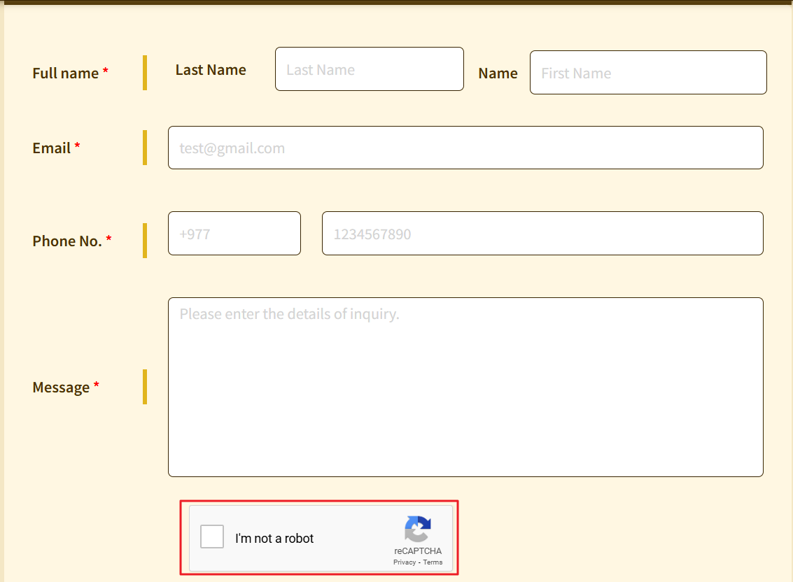 Recaptcha