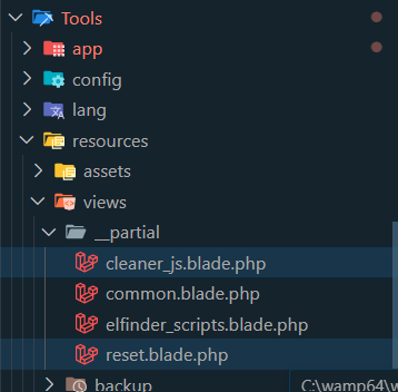 Tools js files